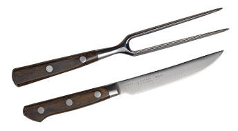 Steak knife & meat fork
