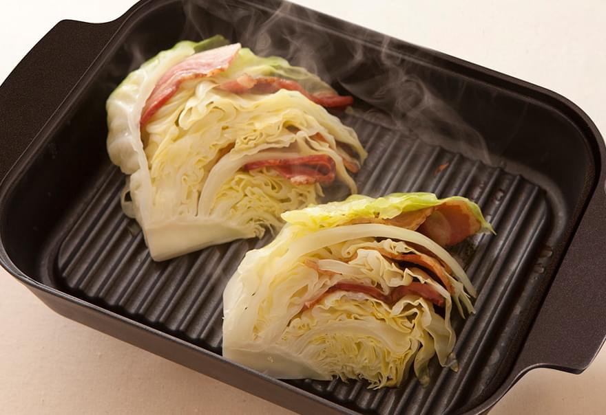 ⾼さのある野菜の調理もOK