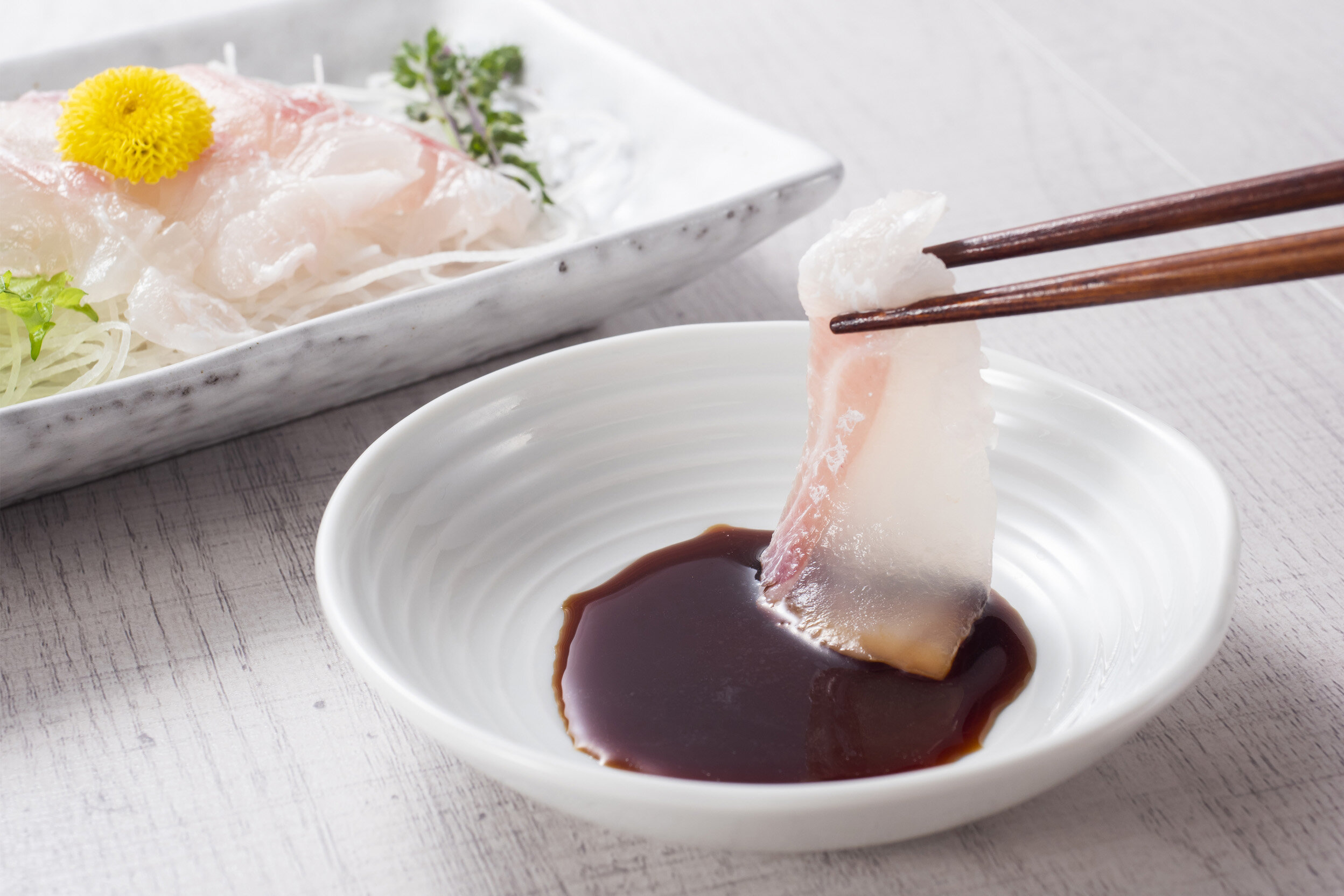 鯛のお刺身"