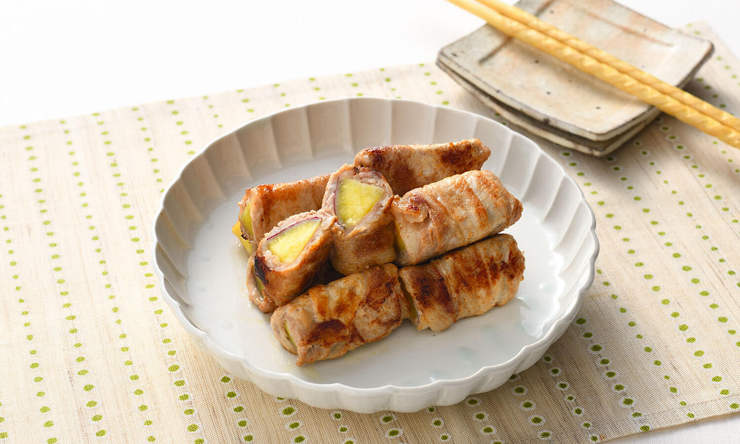 ぬか漬けの肉巻き